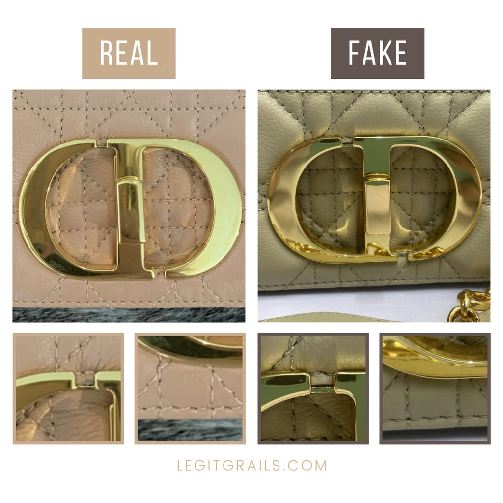 How To Spot Real Vs Fake Dior Caro Bag – LegitGrails