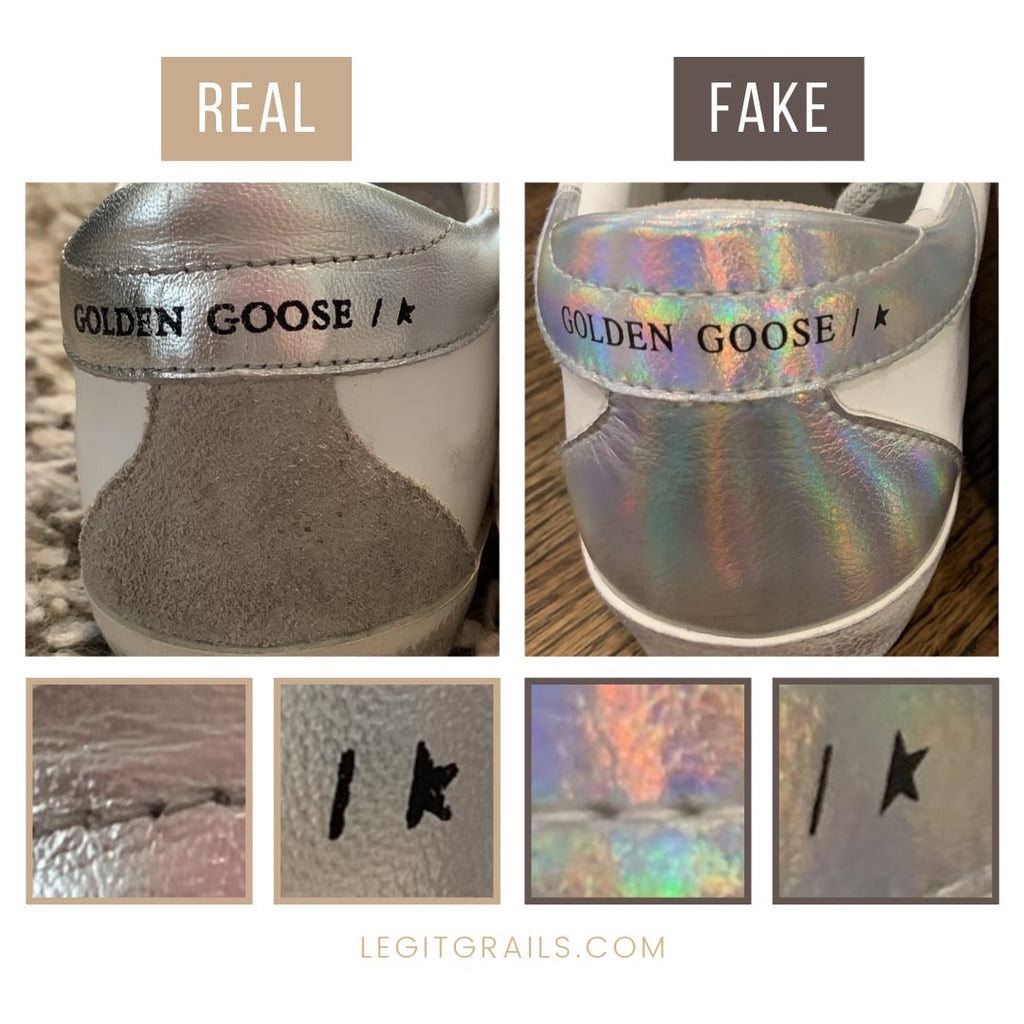 To Spot Vs Fake Golden Goose Super-Star Sneakers – LegitGrails