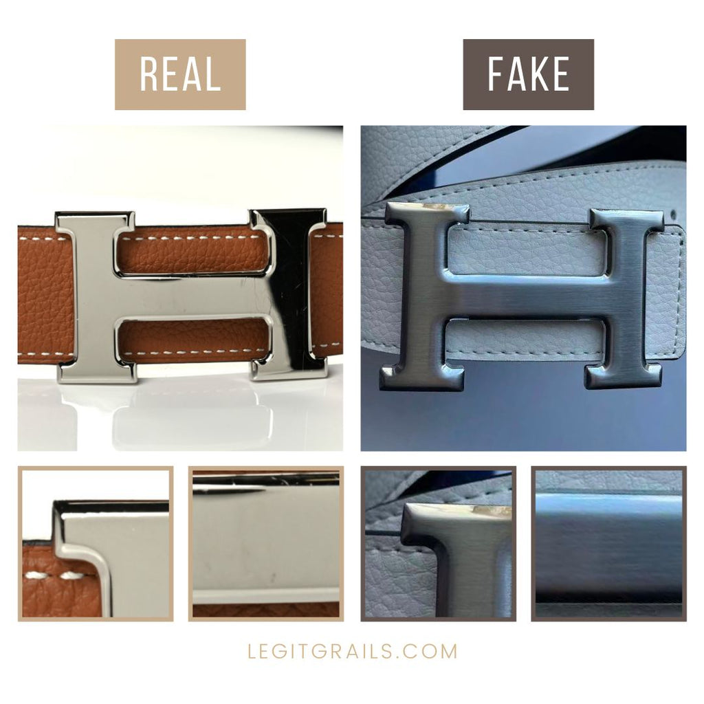 How To Spot Fake Vs Real Hermes Belt – LegitGrails