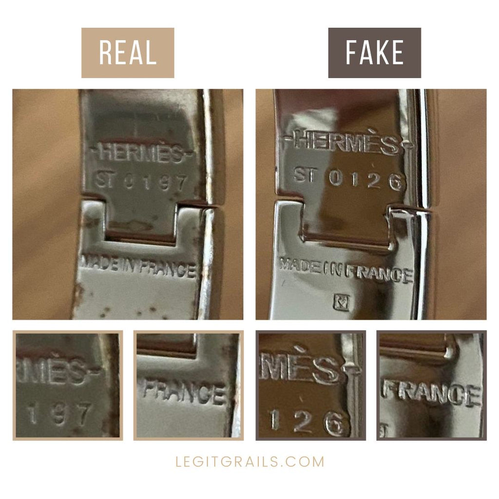 greenscreen Real or Fake? Hermès Clic H Bracelet