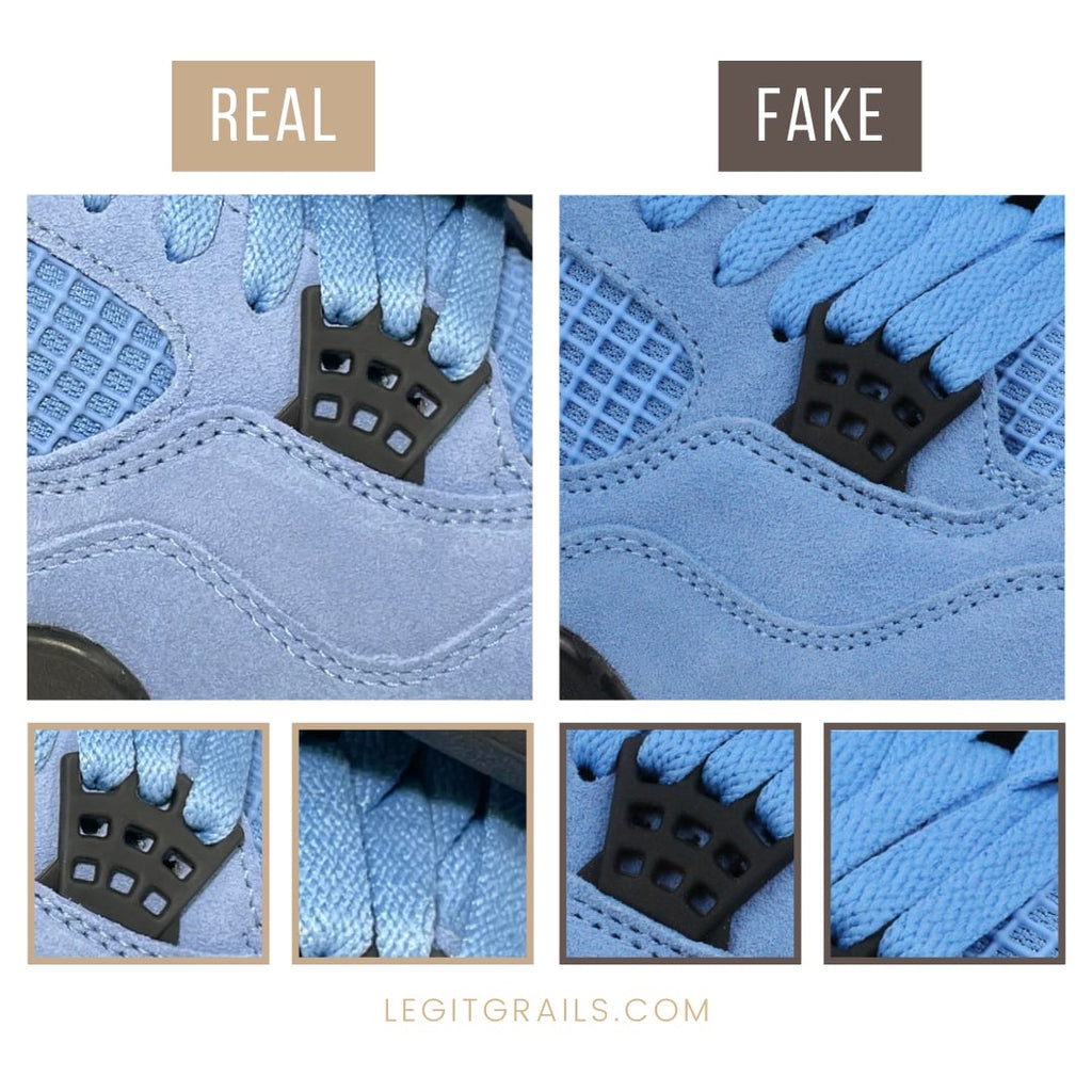 How To Legit Check Jordan 4 Retro University Blue Sneakers