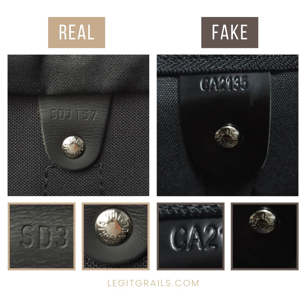 Real Vs Fake Louis Vuitton Keepall Monogram And Damier Guide, by Legit  Check By Ch