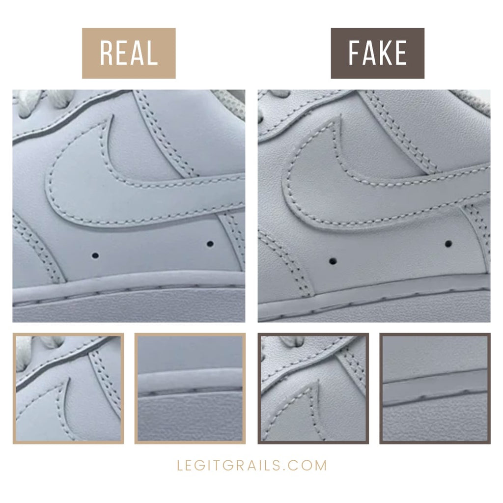 How To Legit Check Nike Air Force 1 Low White Sneakers