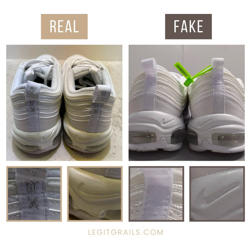 Nike Airmax 90 SE real vs fake review. How to spot fake Nike air max 90  sneakers 