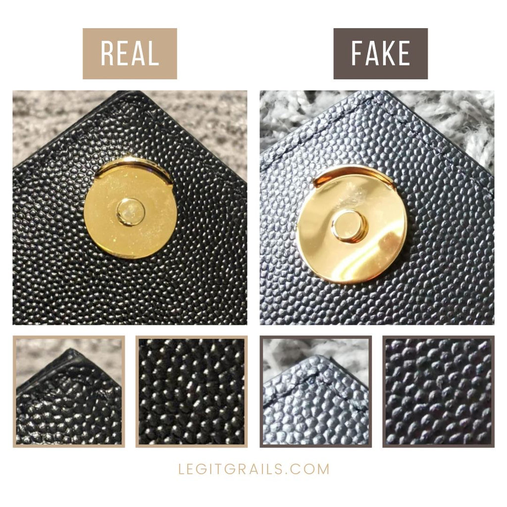 Yves Saint Laurent LouLou Monogram Quilted Chevron — Real Vs Fake YSL Bag  Guide, by Legit Check By Ch