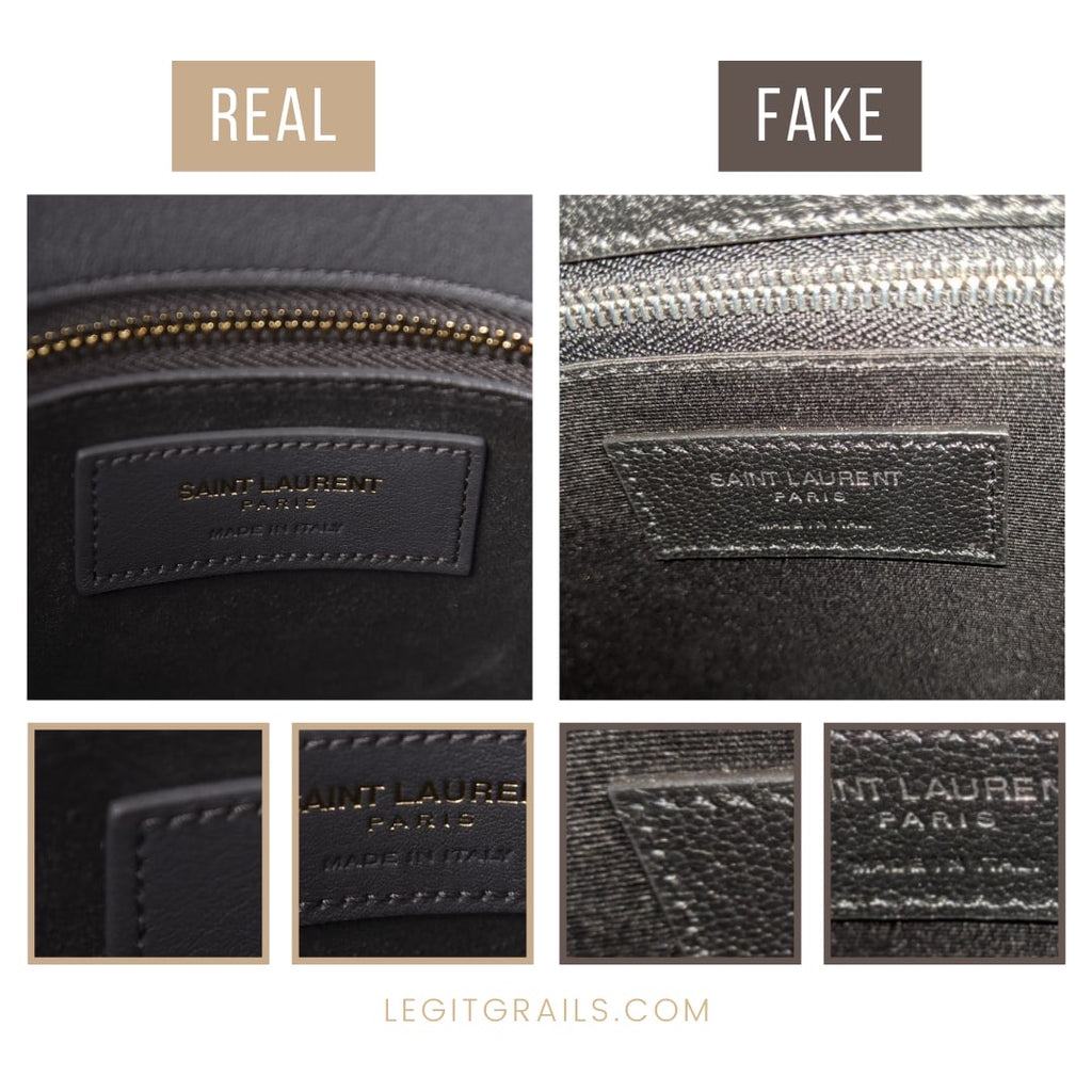 vs real authentic ysl serial number