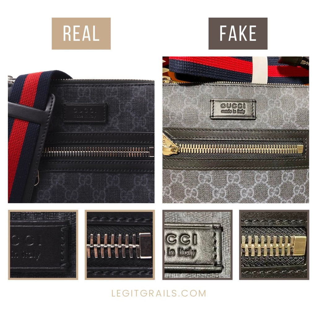 REAL VS REPLICA - Gucci Neo Vintage GG Supreme Belt Bag