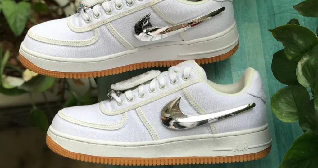 How To Spot Real Vs Fake Air Force 1 Travis Scott Sail – LegitGrails