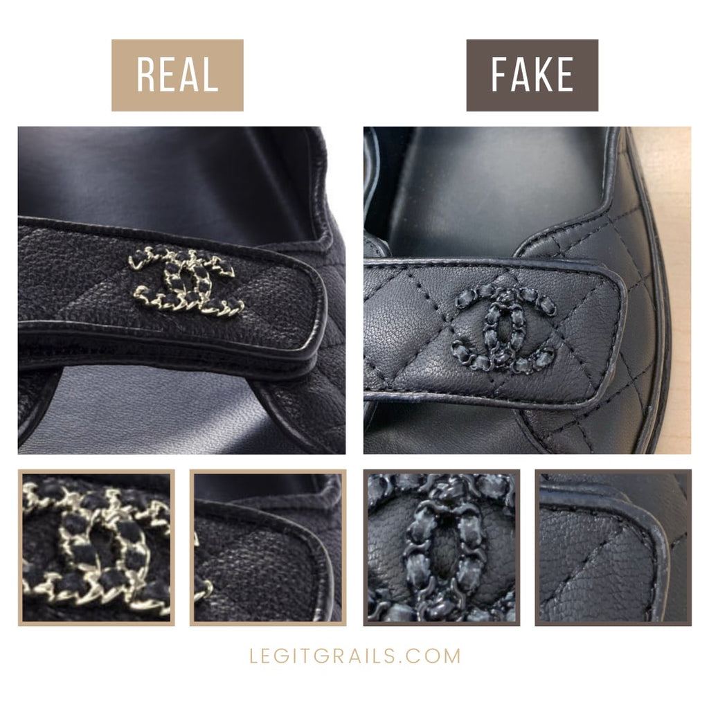 How To Spot Fake Chanel Dad Sandals