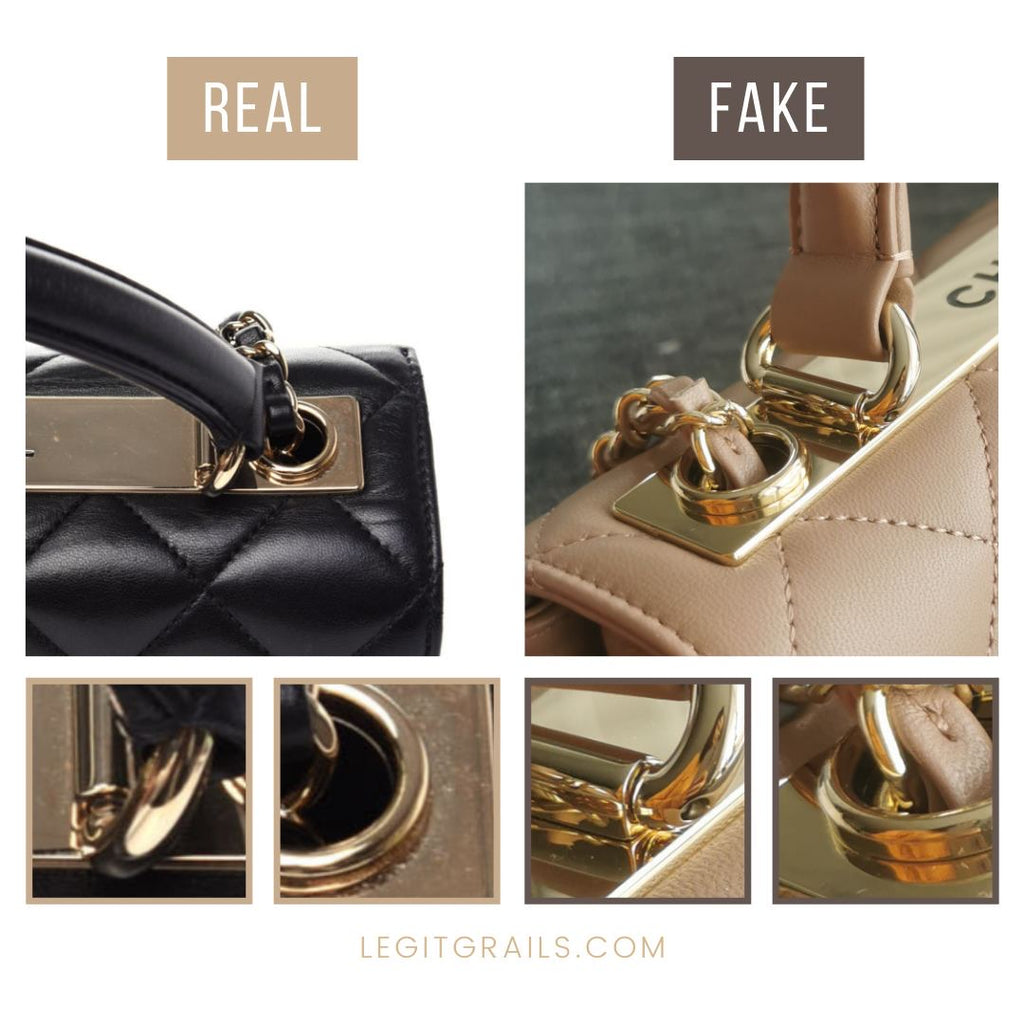 How To Spot Fake Vs Real Chanel Trendy CC Bag – LegitGrails