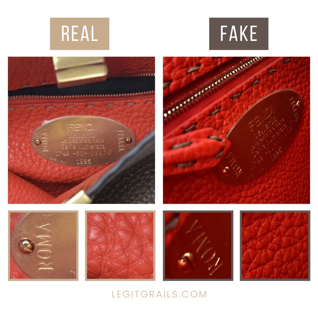How To Spot Fake Fendi Peekaboo X-Lite Bag