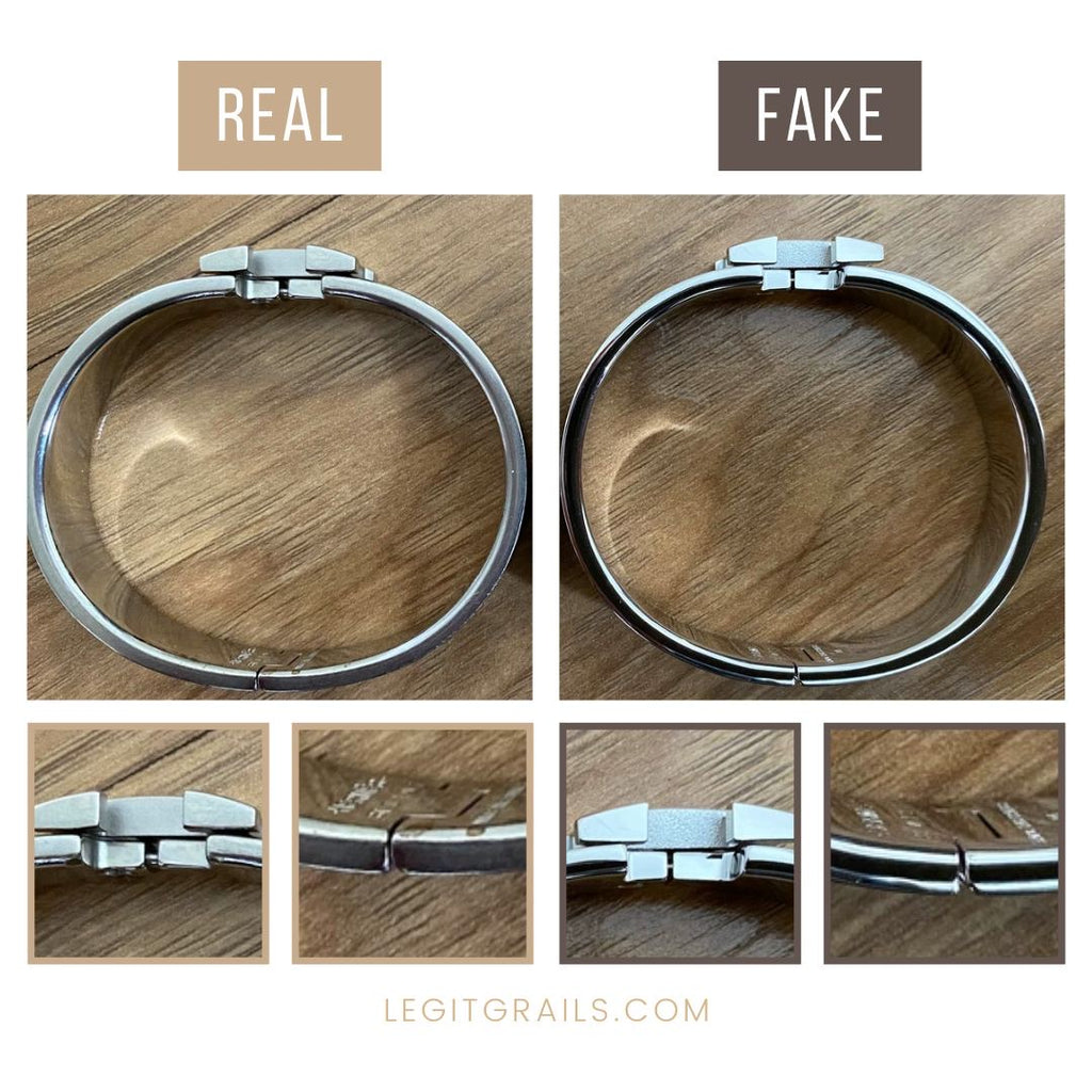 7 Key Points to Spot a Fake Hermès Clic Clac H Bracelet