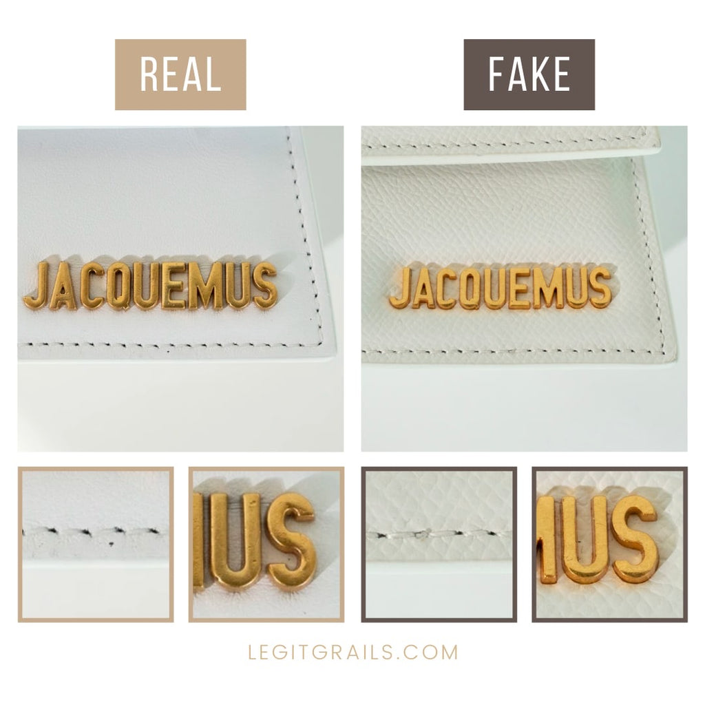 How To Spot Real Vs Fake Jacquemus Le Chiquito Moyen Bag – LegitGrails