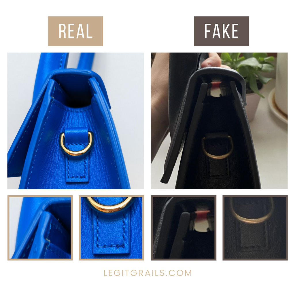 Your Bag Spa » 10 WAYS TO TELL IF YOUR CÉLINE IS FAKE (REAL VS. FAKE  COMPARISON)