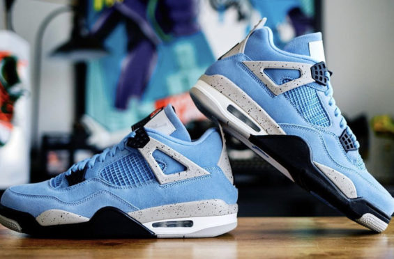 How To Spot Real Vs Fake Jordan 4 Retro University Blue Sneakers Legitgrails