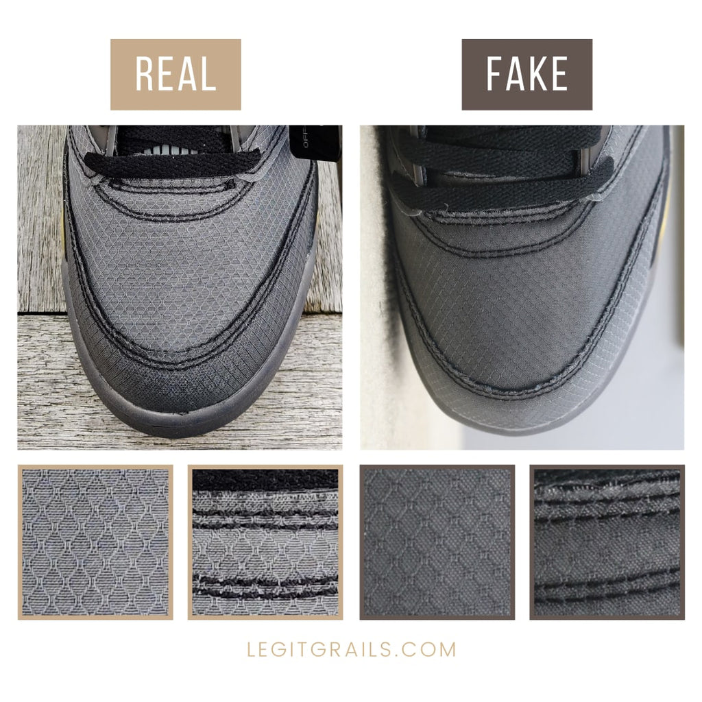 How To Spot Real Vs Fake Nike Air Force 1 Off-White MCA – LegitGrails