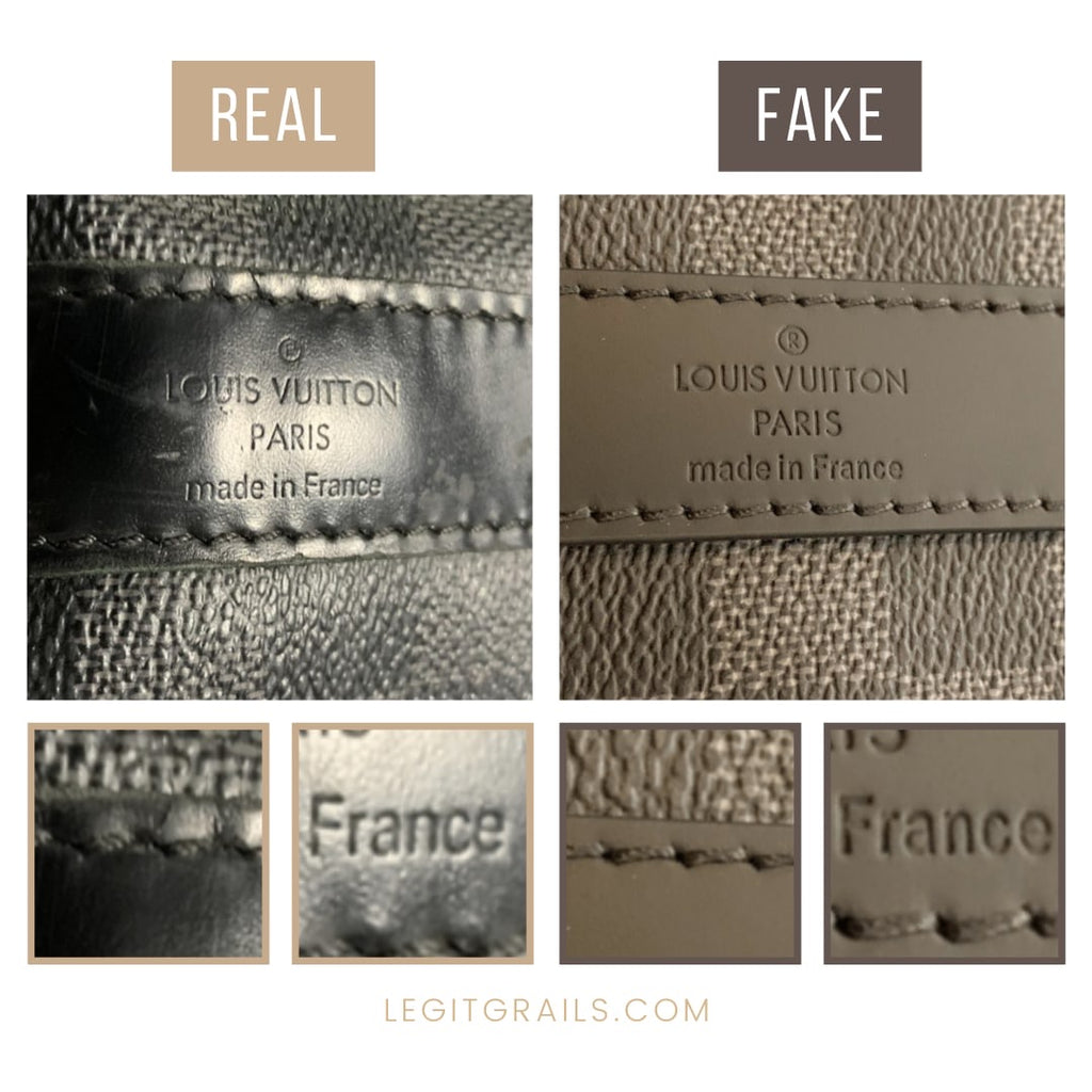 How To Spot Real Vs Fake Louis Vuitton Keepall 55 Bag – LegitGrails