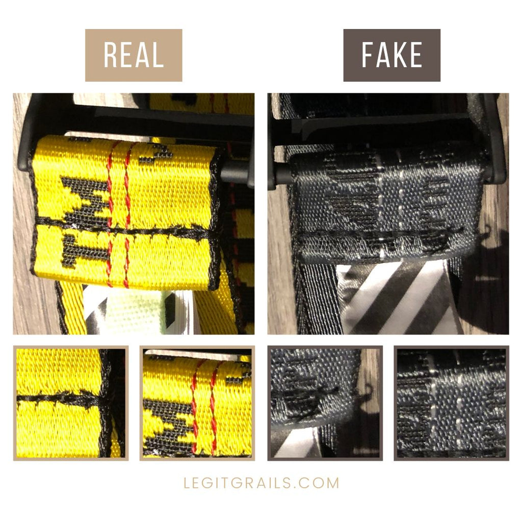 How To Spot Fake Vs Real Off-White Belt – LegitGrails