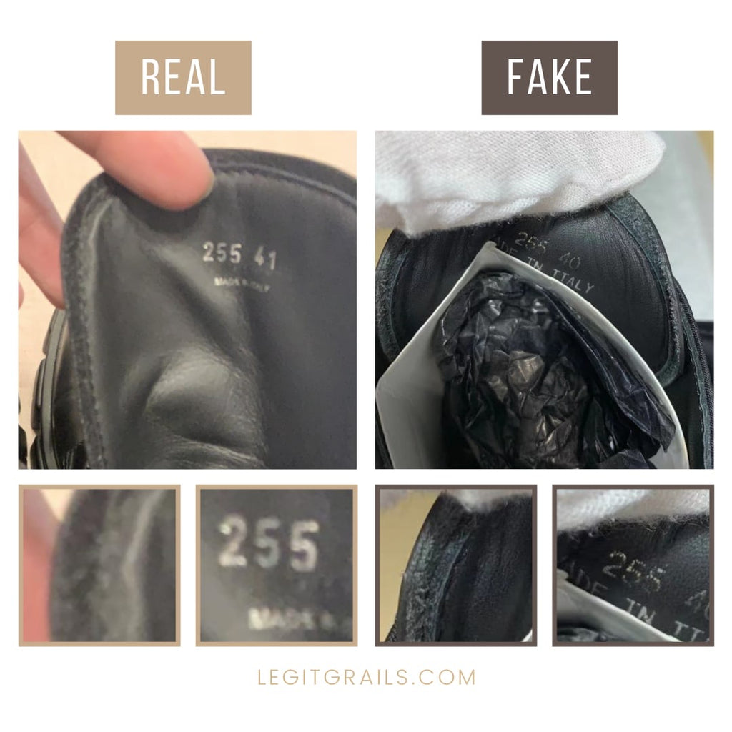 How To Spot Real Vs Fake Prada Monolith Boots – LegitGrails