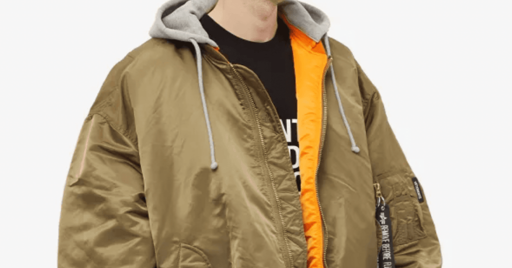 How To Spot Fake Vetements Hooded Bomber Jacket AW17