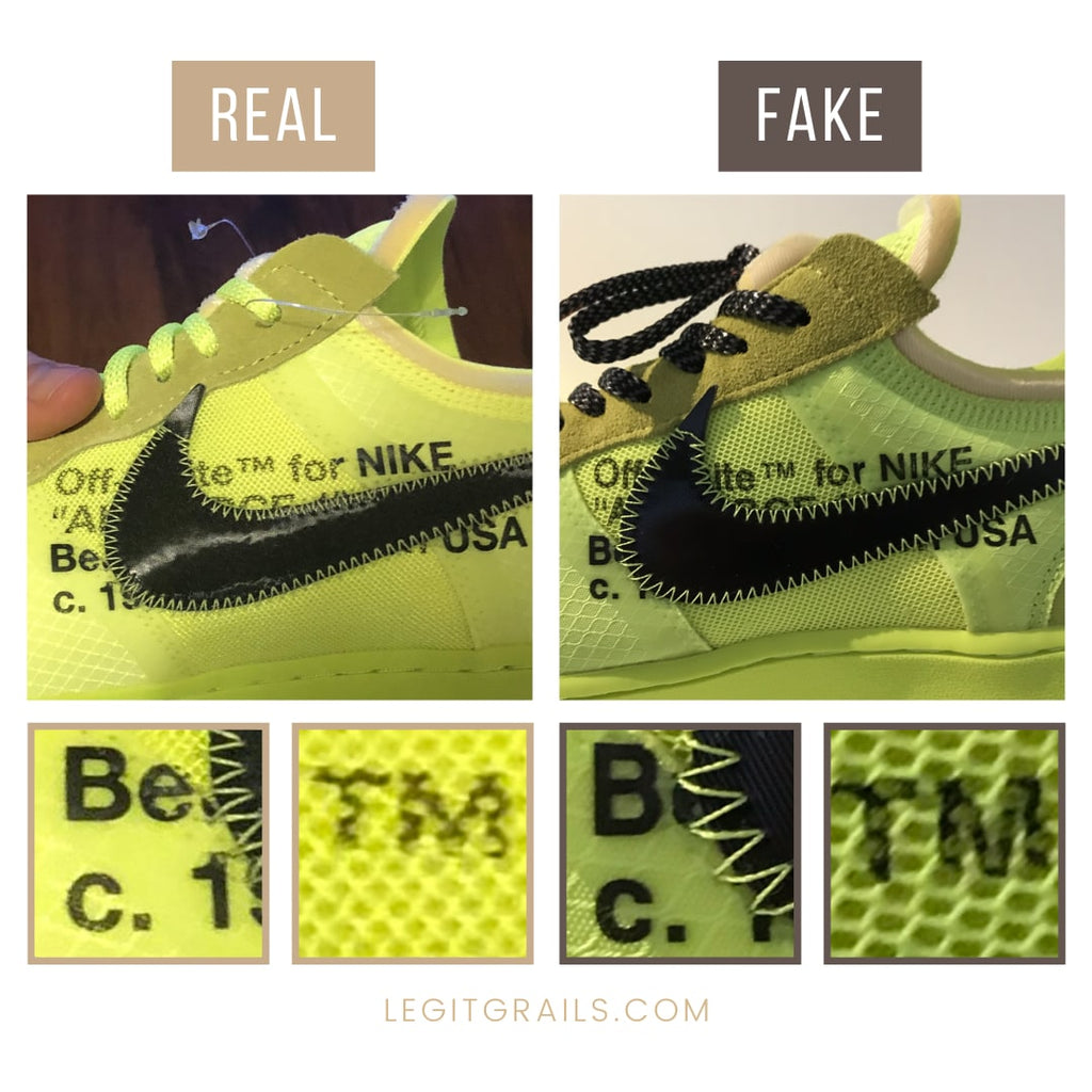How To Spot Real Air Force 1 Off White Volts