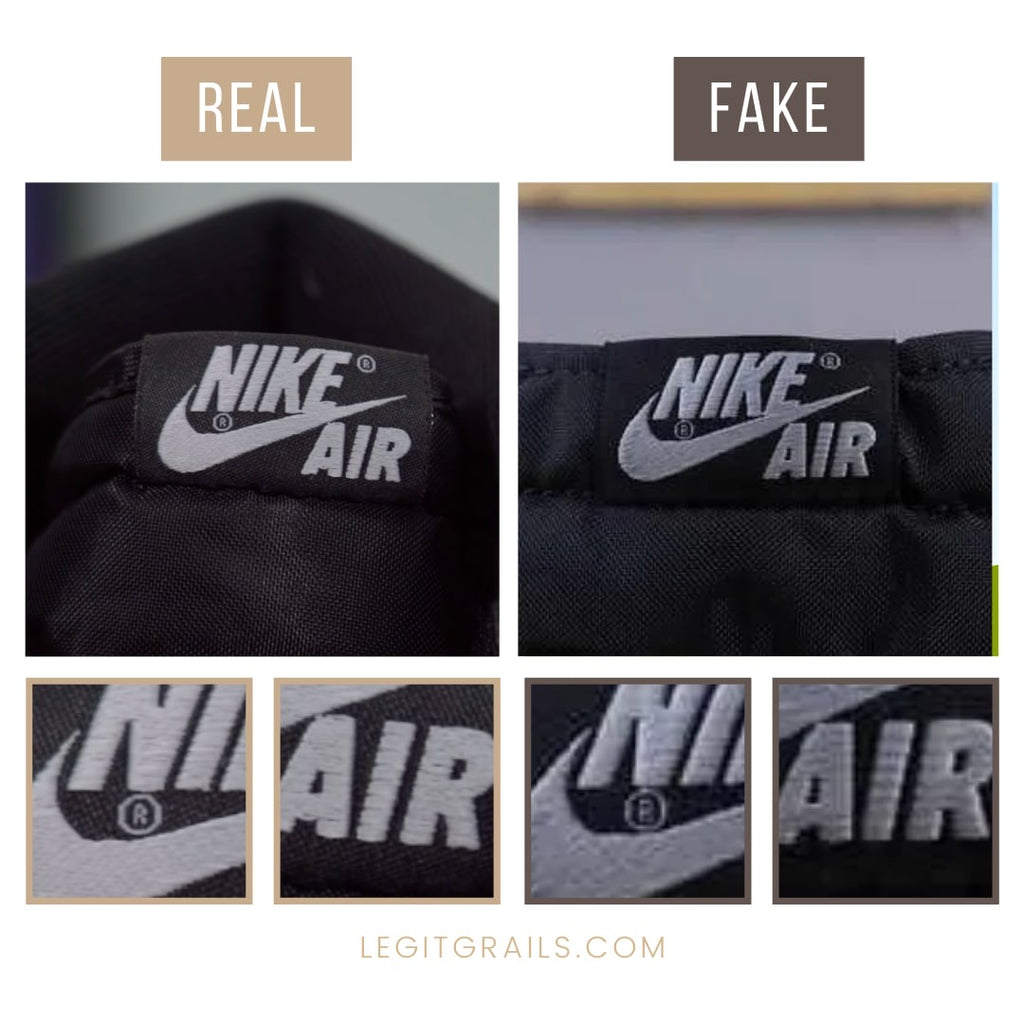 How To Tell If Air Jordan 1 Shadow 2.0 Sneakers Are Fake: The Tag Method