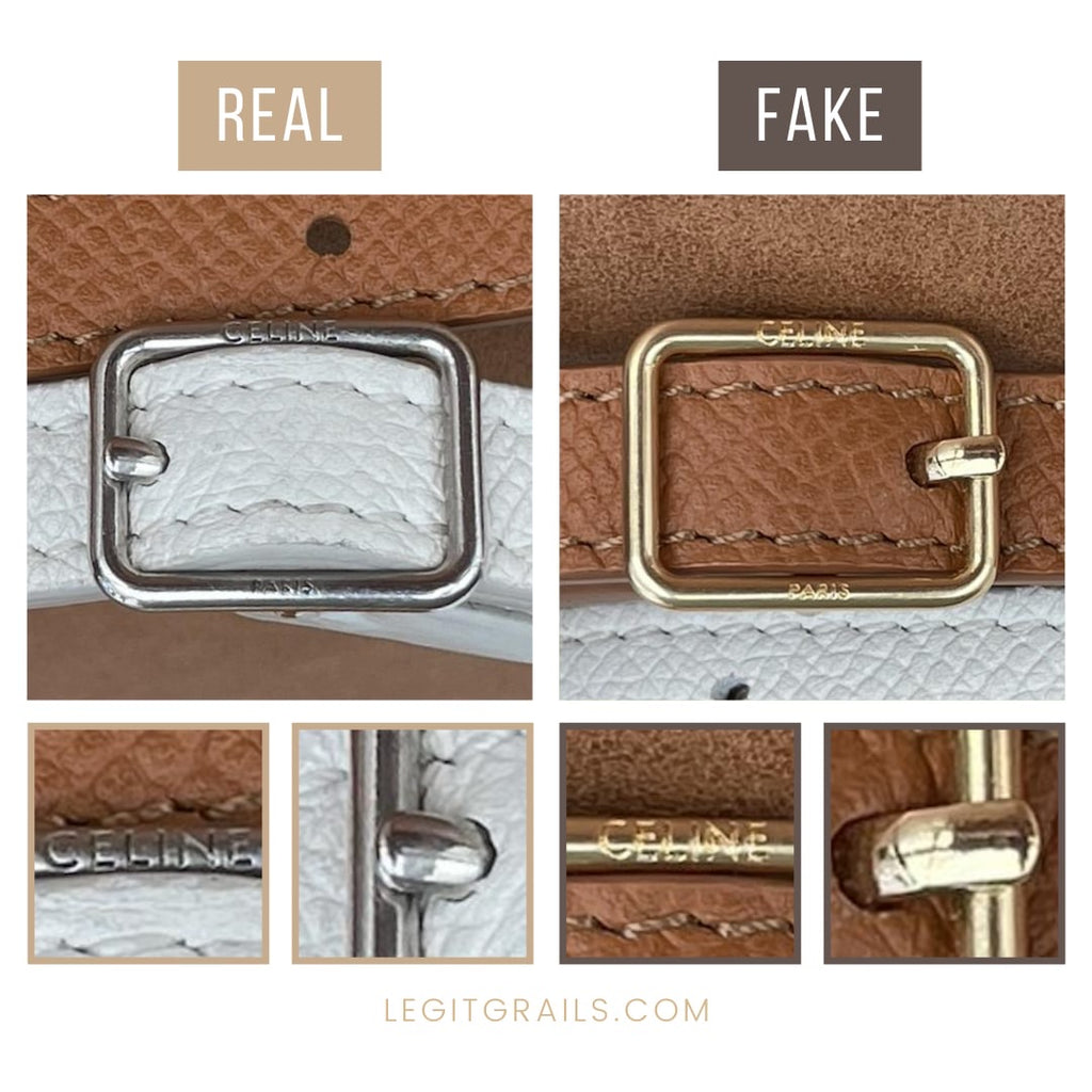 How To Spot Real Vs Fake Celine Belt Bag – LegitGrails