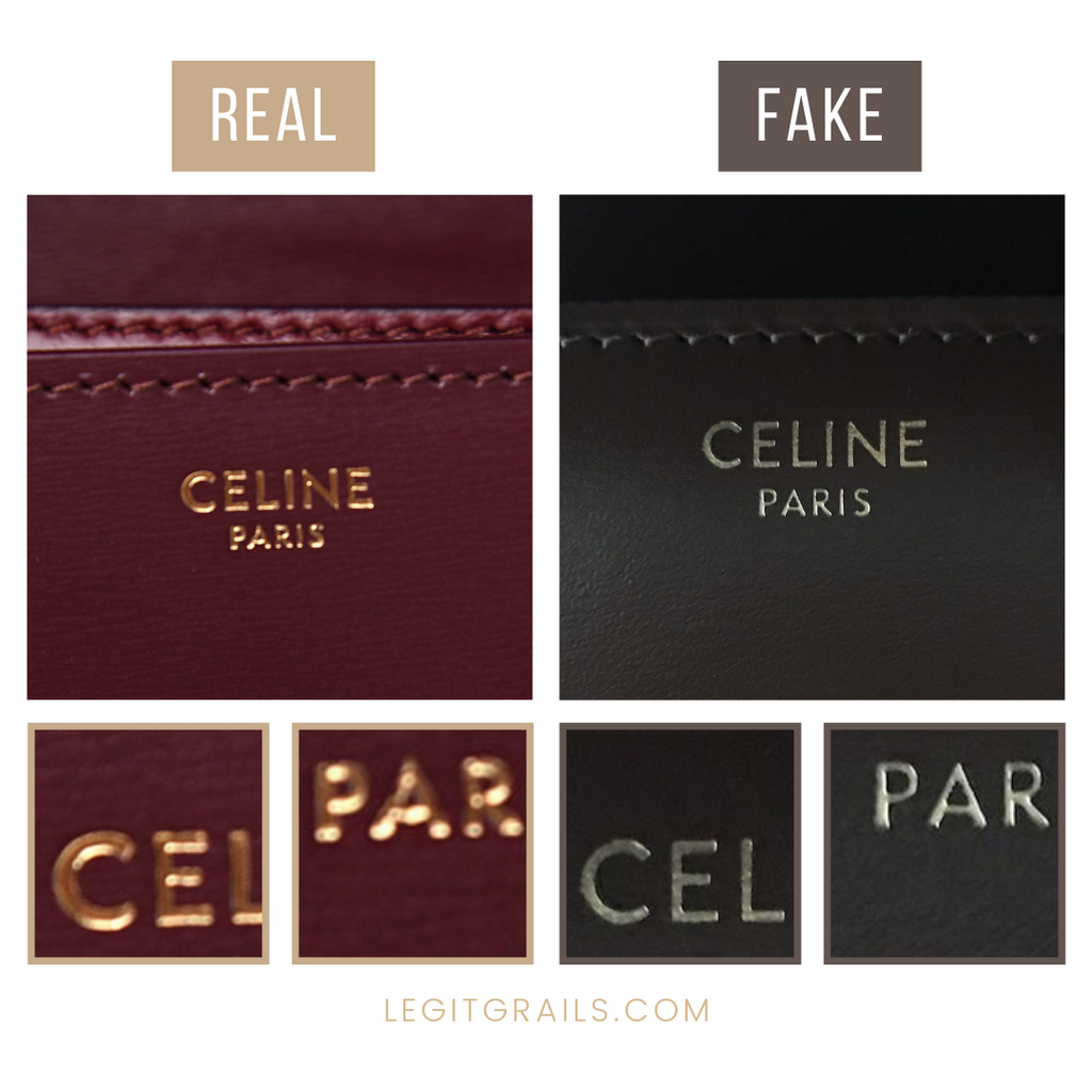 How To Tell If Celine Teen Box Bag Is Fake