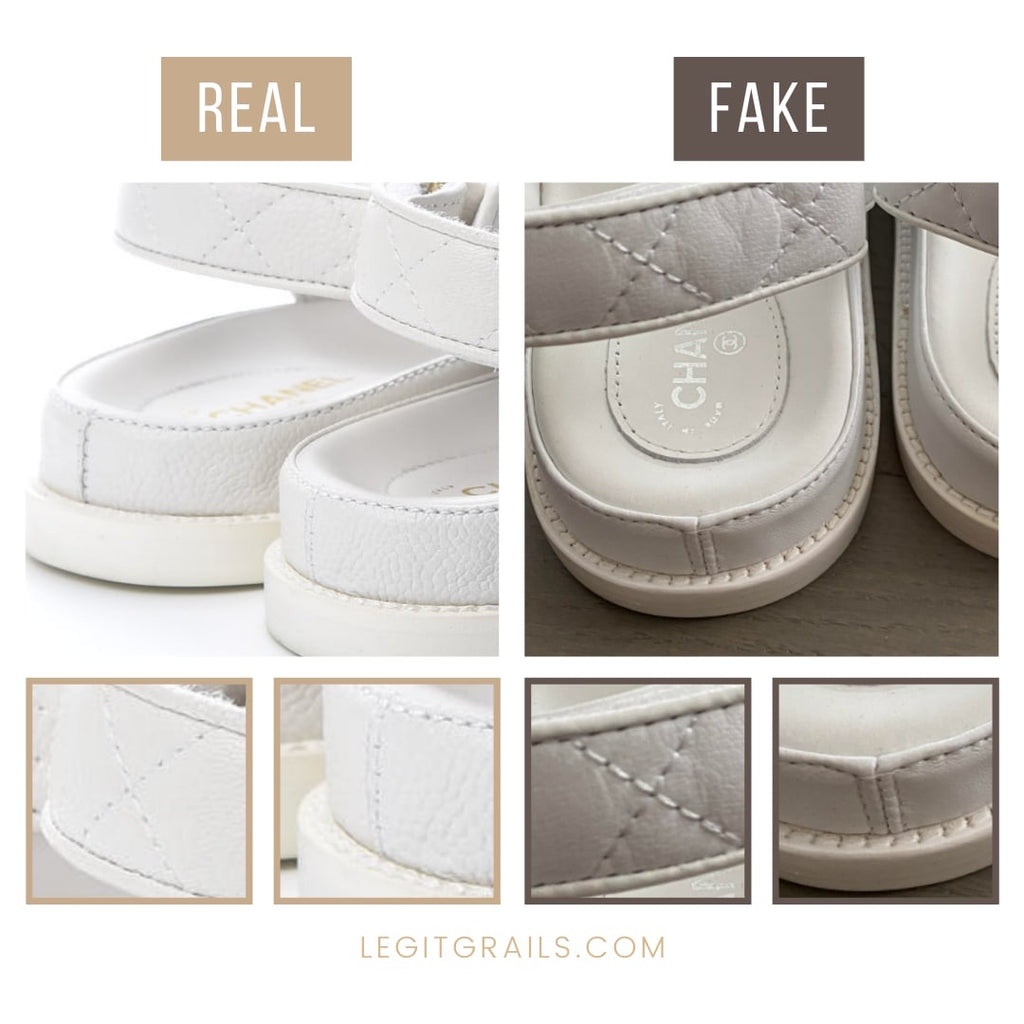 How To Tell If Chanel Dad Sandals Is Fake