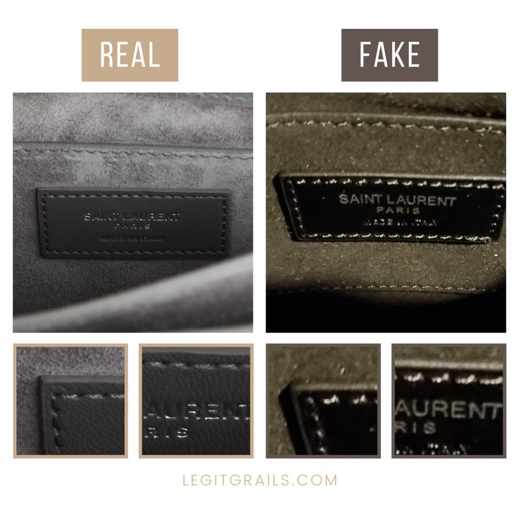 2023 YSL Sunset Real vs Fake Guide: How to Spot a Fake YSL Sunset Bag? -  Extrabux