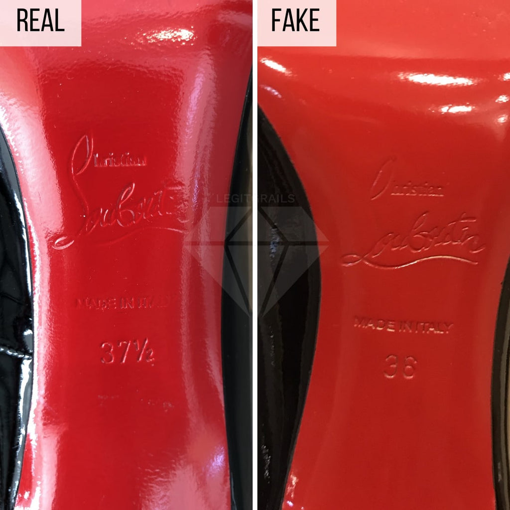 How To Spot Vs Fake Christian Louboutin –