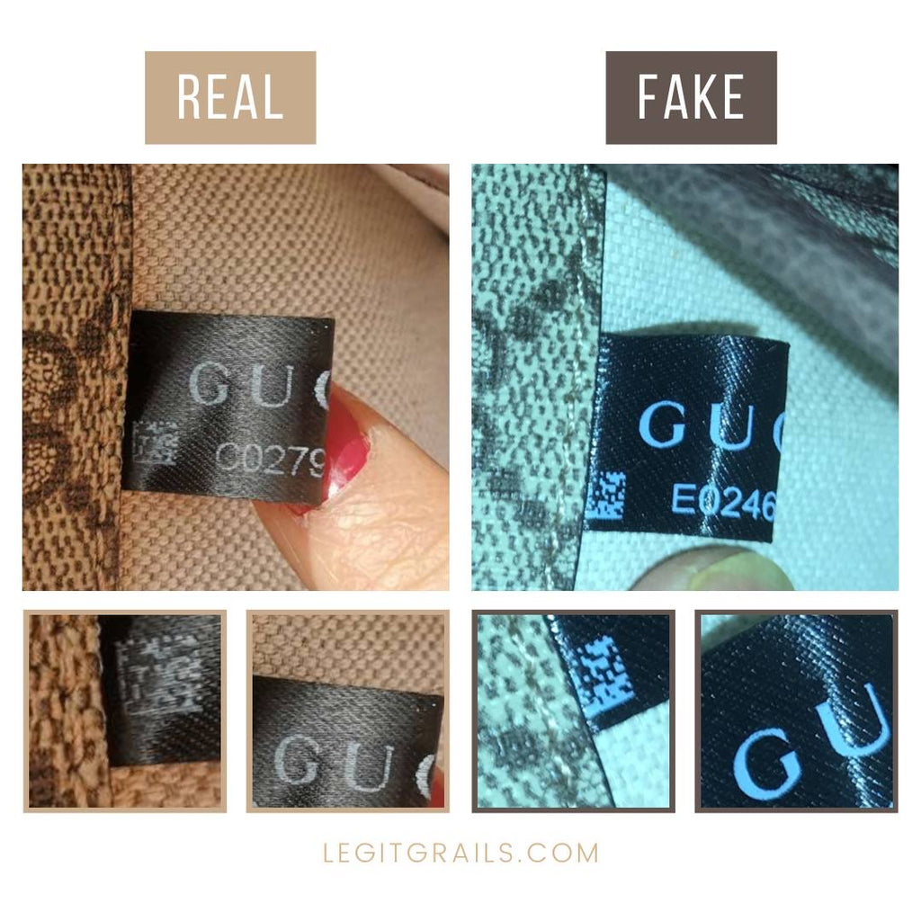 How to Authenticate Gucci and Spot A Fake Bag