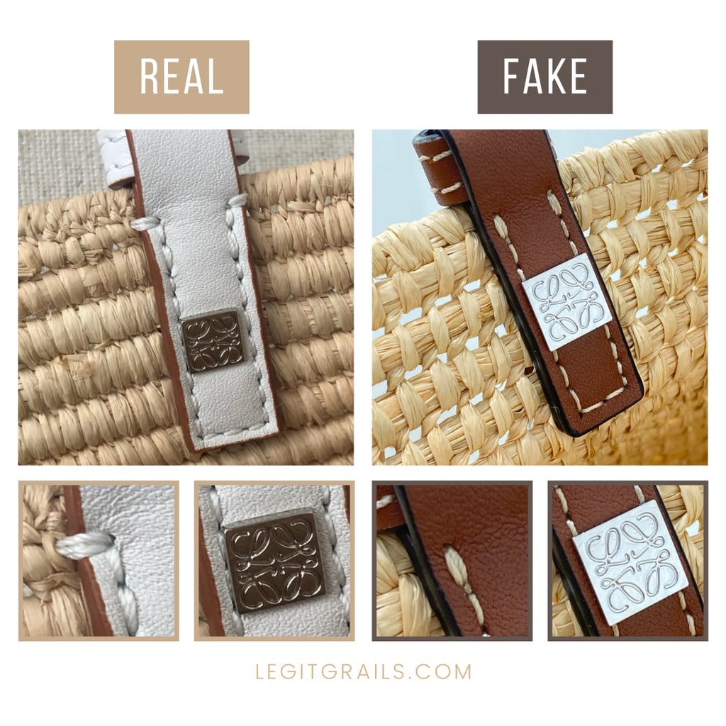 How To Tell If Loewe Raffia Square Basket Tote Is Fake
