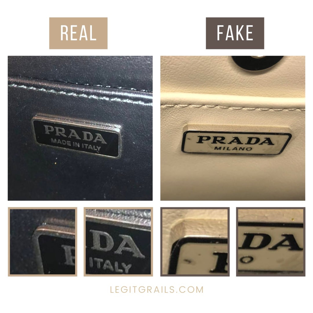 Prada Wallet Fake vs Real Guide 2023: How can I Tell if Prada
