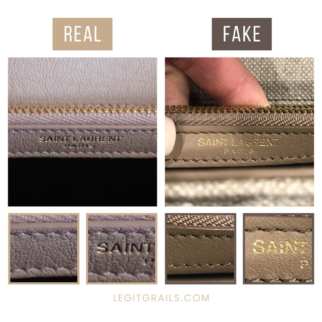 How To Tell If Saint Laurent College Bag Is Fake