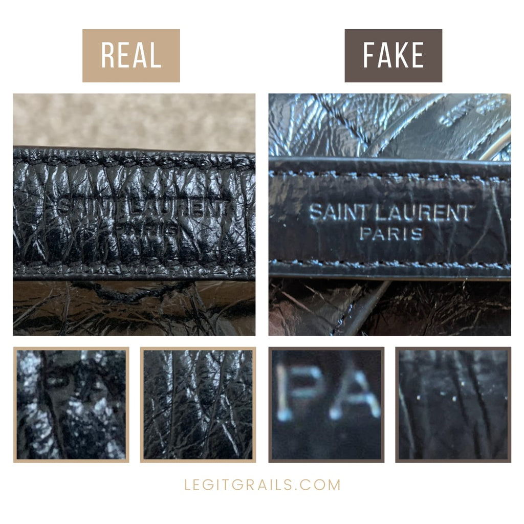 How To Spot Real Vs Fake YSL NIKI Medium Bag – LegitGrails