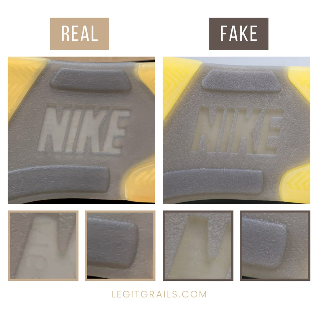 How To Spot Fake Off White Air Force 1 Low Nike Volt – LegitGrails