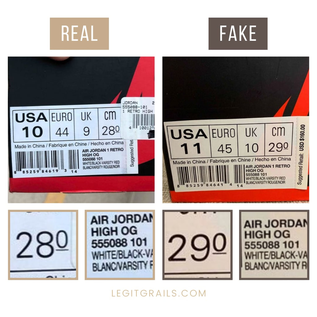 How to Tell If My Jordan 1 Chicago Are Fake