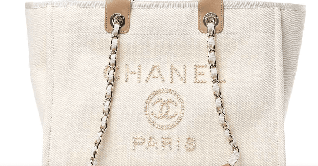 Chanel Straw Raffia Chain Small Deauville Raffia Tote replica