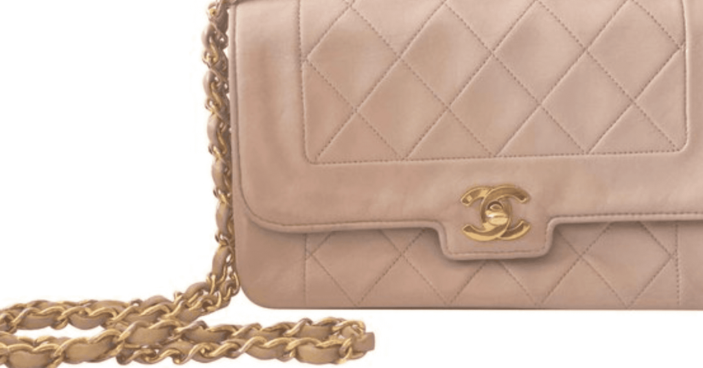 Chanel Mini Diana Bag Beige