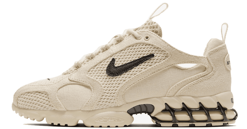 How To Spot Fake Nike Air Zoom Spiridon Cage 2 Stussy Fossil