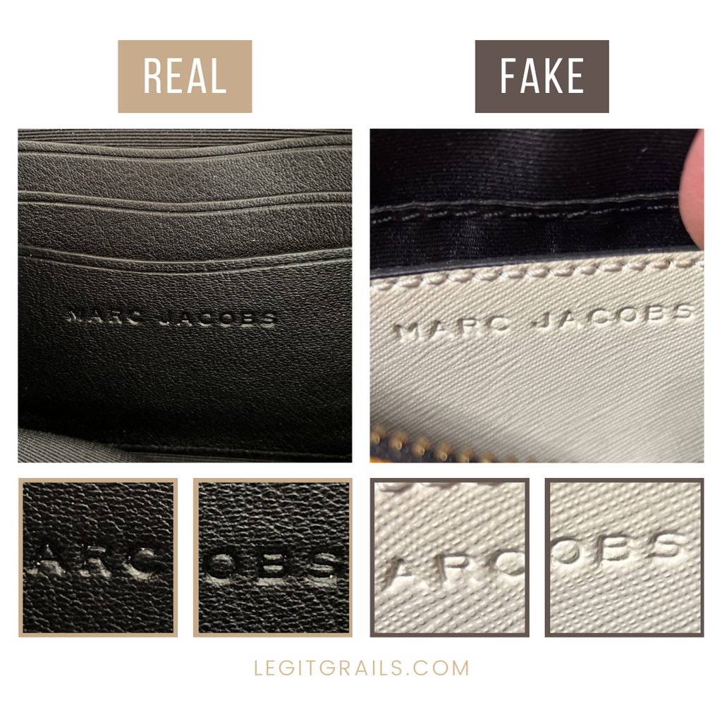 How to Spot Real vs. Fake Marc Jacobs Snapshot Bag – LegitGrails