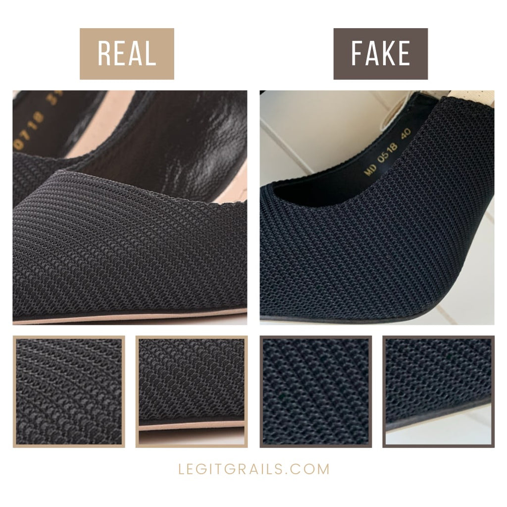 How To Spot Real Vs Fake J'Adior Slingback Pumps – LegitGrails