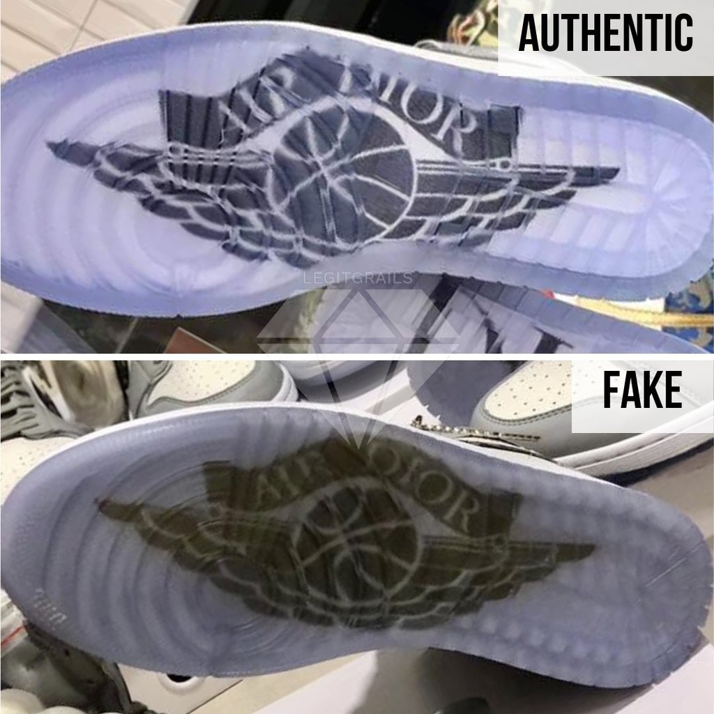 Complex Sneakers on Instagram WARNING Theres already fake Dior Jordan 1s  out there 