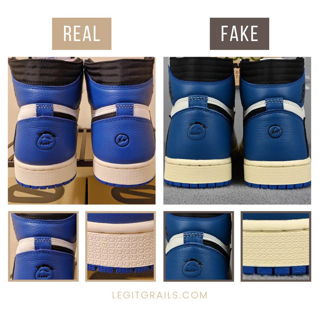 How To Spot Fake Jordan 1 High Fragment 