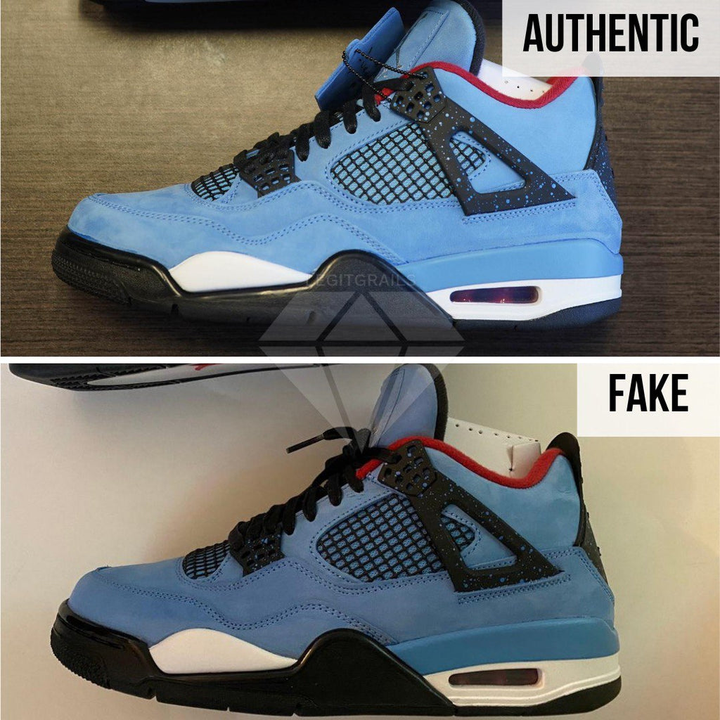 travis scott jordan 4 fake