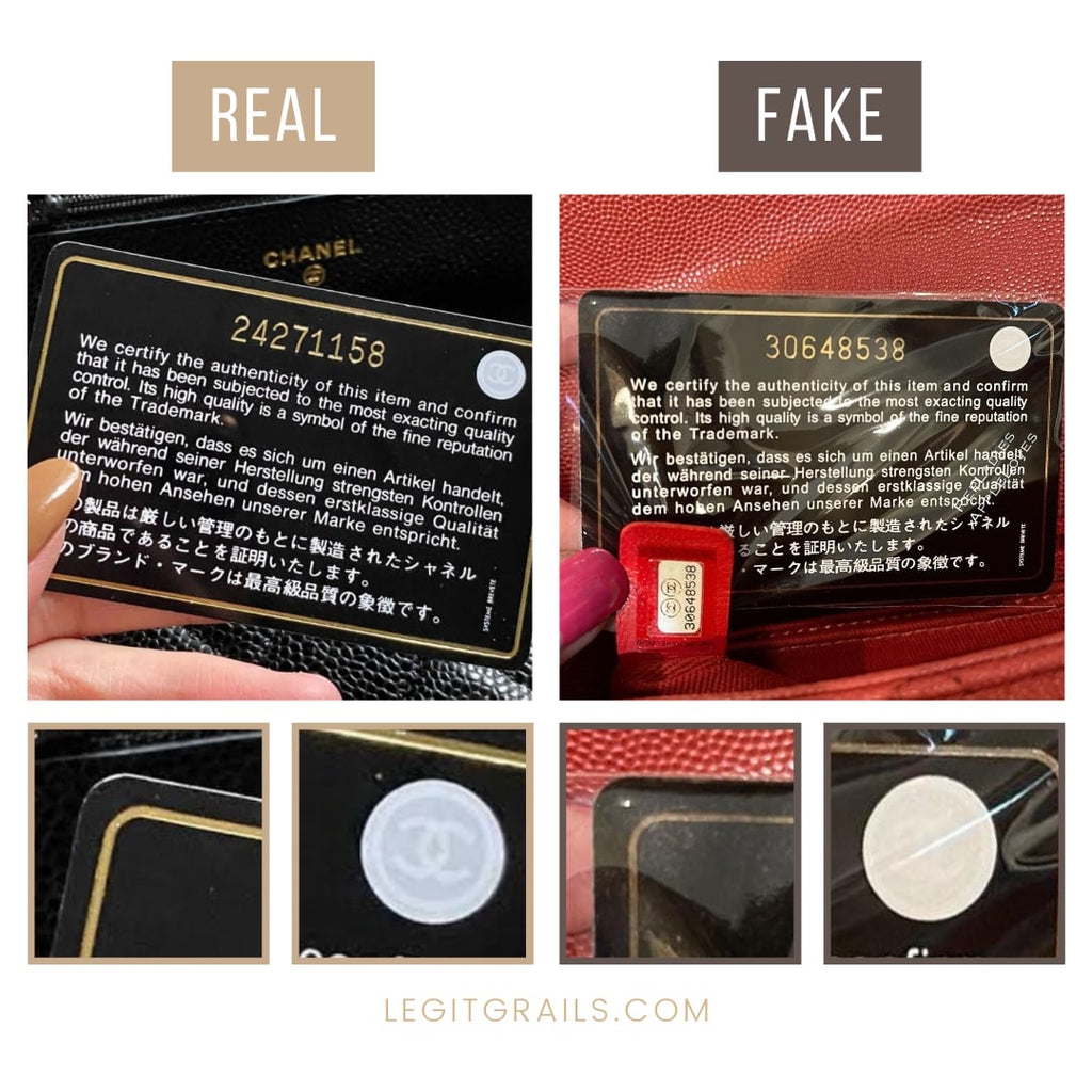 We Authenticate Chanel - REAL AUTHENTICATION