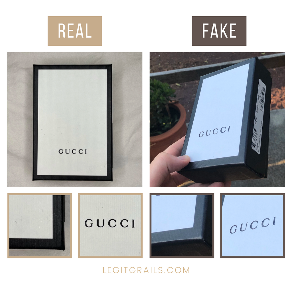 How To Spot Real Vs Fake Gucci Wallet – LegitGrails