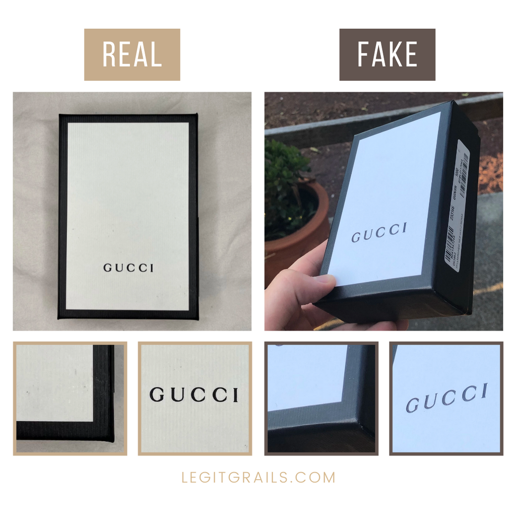 How To Spot Real Vs Fake Gucci Card Case – LegitGrails