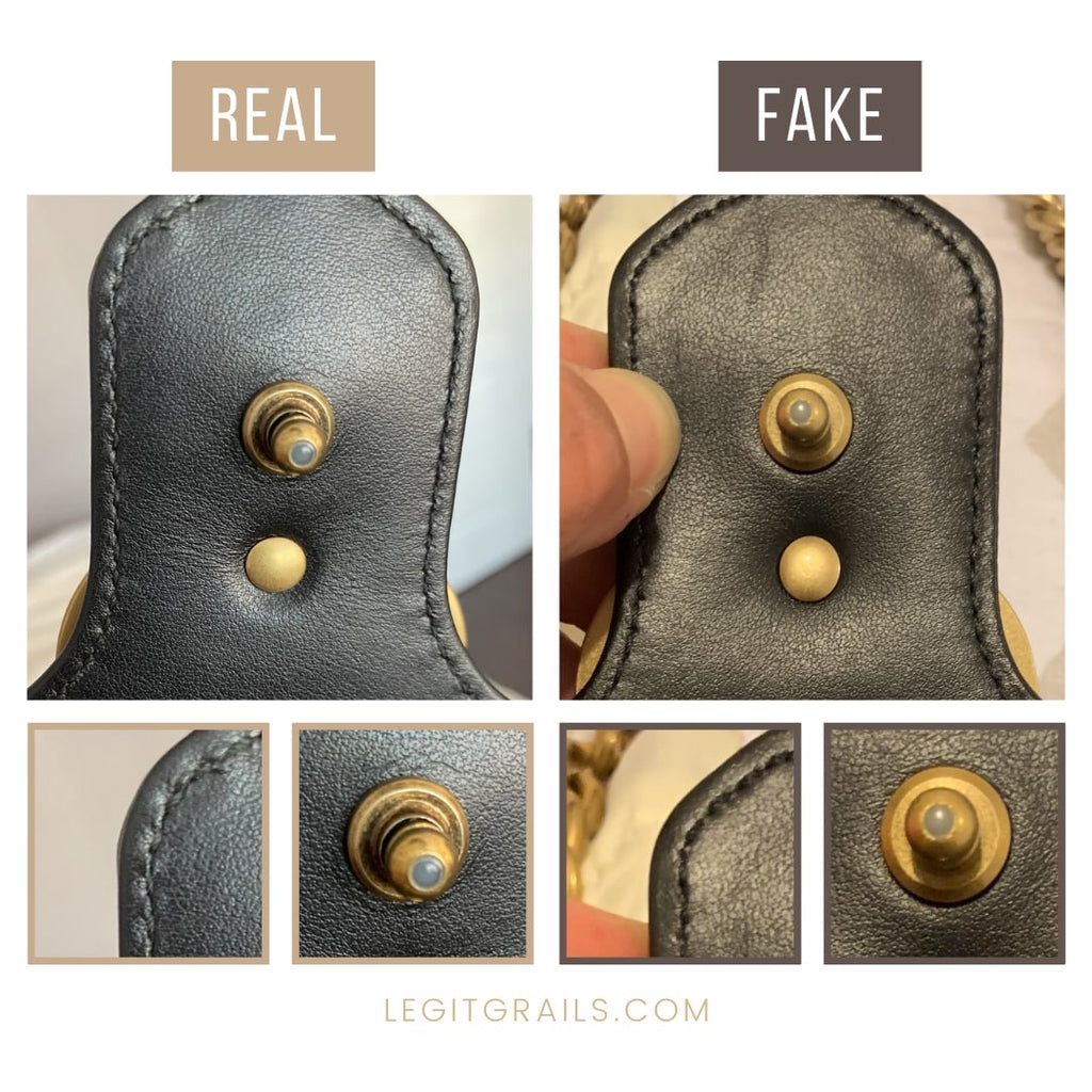 How To Spot Fake Vs Real Gucci Marmont Bag Legitgrails